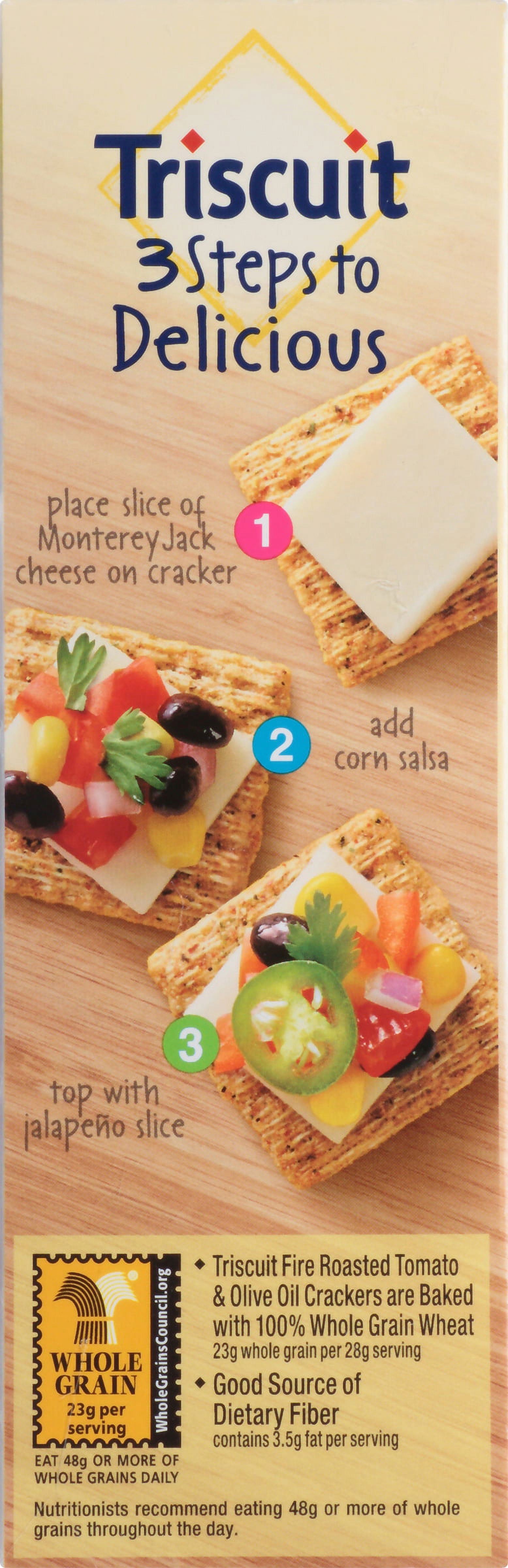 Nabisco Triscuit Fire Roasted Tomato & Olive Oil Crackers, 9 Oz.