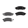 thumbnail image 3 of KarParts360 For Pontiac Grand Prix 1990-1996 Disc Brake Pad Set | Front | Ceramic Friction Material | With Pad Wear Sensor | Silver Classification | With Pad Shims, 3 of 4