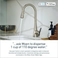 thumbnail image 6 of Moen S7235ev2 Sinema 1.5 GPM Single Hole Pull Down Smart Kitchen Faucet - Nickel, 6 of 7