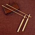 thumbnail image 4 of 2pcs Copper Dragon Seeking Dowsing Rod Adjustable Detector, 4 of 5