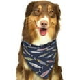 thumbnail image 6 of Goofa Sardine Printing Dog Bandana ,Cat Scarf Adjustable Bib Handkerchief Accessories for Dogs Cats,Pet scarf,Pet fashion, 6 of 6