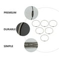 thumbnail image 2 of 6pcs Stainless Steel Wire Rope Hooks for Hanging Fruits Vegetables Cuttlefish Bone Silver, 2 of 10
