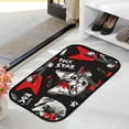 thumbnail image 4 of Floor Door Mats Bath Rugs Cat and Dog Play Rock Guitar Bathroom Carpet Non-Slip Absorbent for Entryway Indoor 36x24in Carpet Runner, 4 of 7