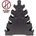 thumbnail image 3 of Dumbbell Rack Stand, Triangle And Big Leaf 5-tier Dumbbell Storage Weight Rack Multilevel Hand Weight Tower Stand For Home Gym Workout Office Fitness, 3 of 5