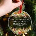 thumbnail image 5 of Personalized Our 5th Christmas As A Mr & Mrs Ornament 2025, 5th Anniversary Ornaments Gift for Husband Wife, Customized Date Names Mr & Mrs Married Ornaments, Mr Mrs Together Ornament Gift, 5 of 6