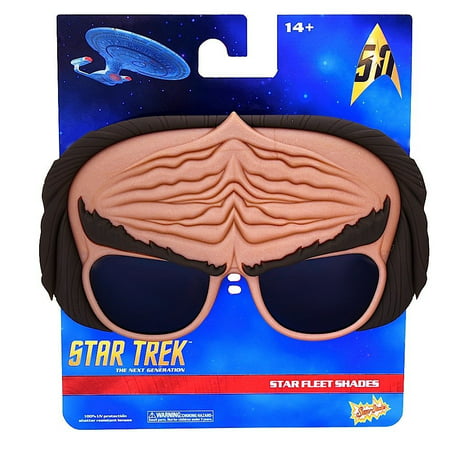 Star Trek The Klingon, Star trek Sunstaches sunglasses instant costume By SunStaches