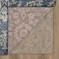 thumbnail image 4 of Mohawk Home Monroe Low Pile Latex Backed Stain and Fade Resistant Ornamental Blue Indoor Area Rug, 1' 11" X 8', 4 of 8