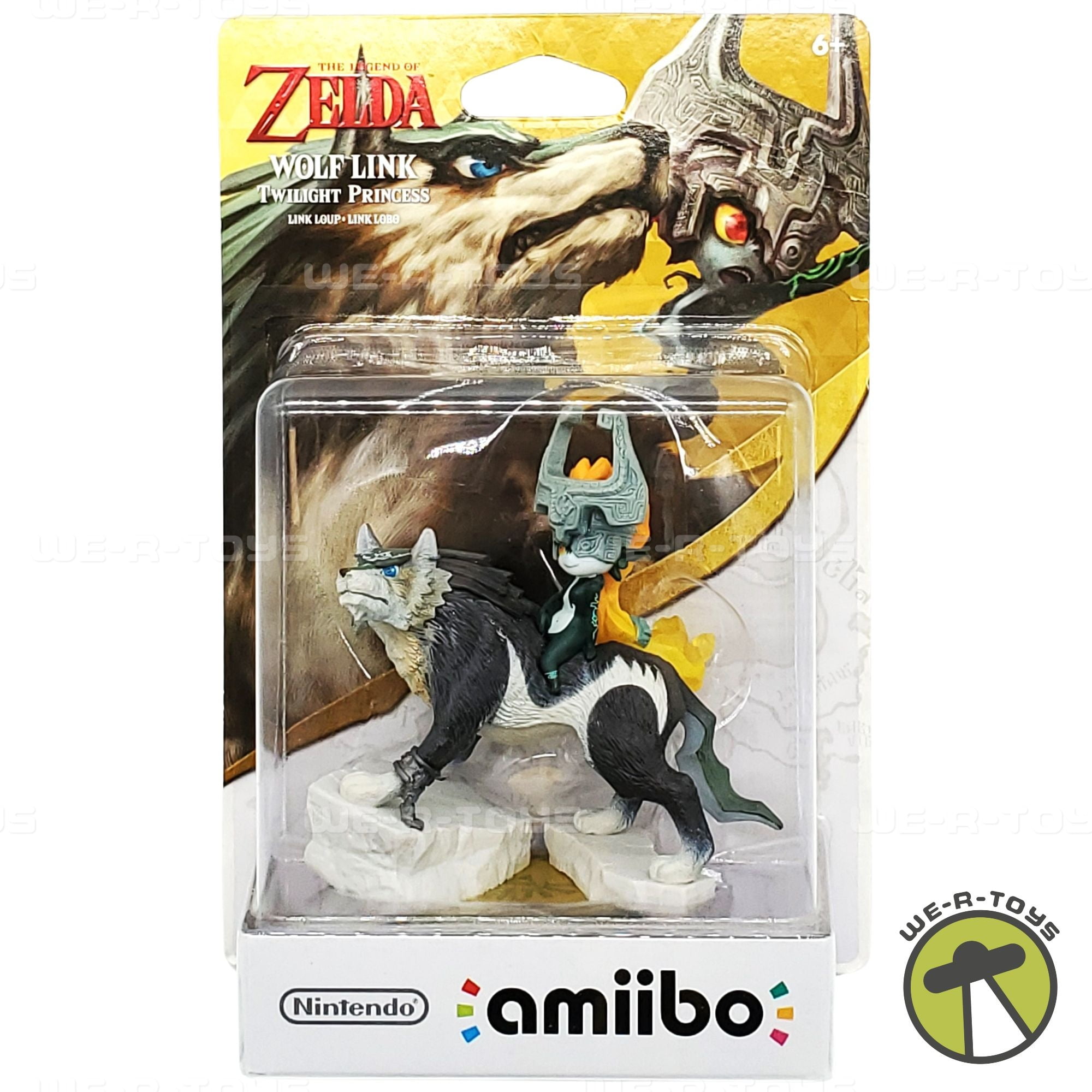 Nintendo amiibo, Wolf Link Twilight Princess - Zelda Series Hero  Characters, NVLCAKAA - Walmart.com, image size:2000x2000