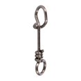 thumbnail image 2 of LYUMO 50Pcs Strong Strength Stainless Steel Quick Connection Clip Connector Tackle Accessory, Fishing Connector, Fishing Swivel Connector, 2 of 6
