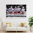 thumbnail image 4 of Artemi Panarin Adam Fox Vincent Trocheck Chris Kreider Poster Canvas Wall Art Poster Decorative Bedroom Modern Home Print Picture Artworks Posters 08x12inch(20x30cm), 4 of 6