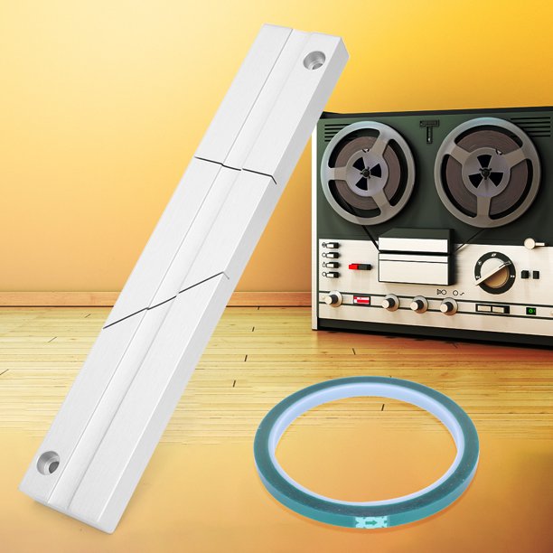 Grabadora de kits de bloques de empalme de cinta de 1/4 y 10 pulgadas para Studer ReVox /TEAC/BASF Hugtrwg Para estrenar