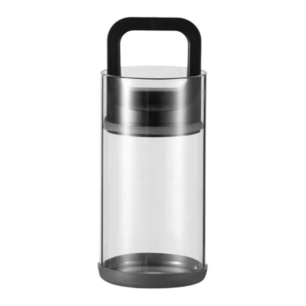 Vacuum Storage Jar Coffee Container Creative Manual Kitchen Grains Tea