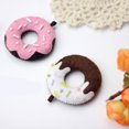thumbnail image 3 of 2PCS Donut Pendants Free Cutting Non-woven Material Package DIY Cartoon Handmade Toys Gift Decoration, 3 of 9