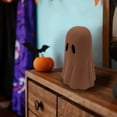thumbnail image 4 of 3.94" Mini Ghosts Small Scary Ghost Figurines, Resin Ghost Sculpture Statue,Halloween Resin Figurine Decorative Tabletop Decor For Halloween Home Cute Collectible Party Decoration(Coffee), 4 of 9