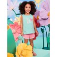 thumbnail image 3 of Garanimals Baby & Toddler Girl Cotton 6-Piece Outfit Sets, Graphic Tops & Bottoms, 0M–6T, 3 of 10