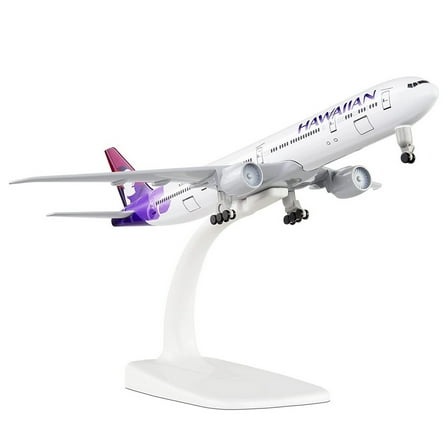 1:300 Alloy Hawaii B777 Airplane Model Aircraft Simulation Aviation Science Exhibition Toy