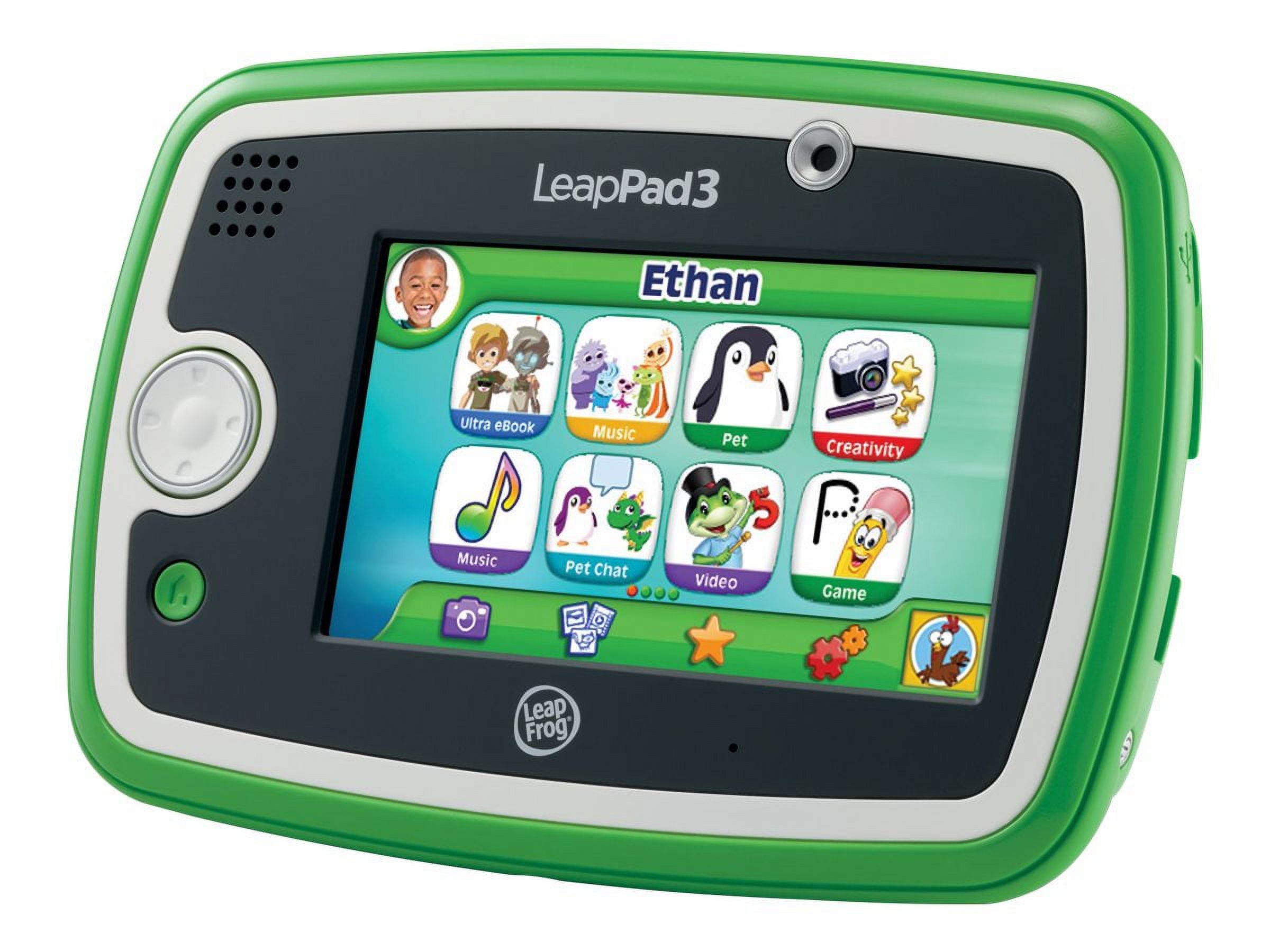 LeapFrog LeapPad3 Kids' Learning Tablet with Wi-Fi, Green or Pink - image 2 of 10