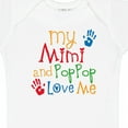 thumbnail image 4 of Inktastic Mimi and Poppop Love Me Boys or Girls Baby Bodysuit, 4 of 5