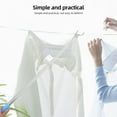 thumbnail image 4 of LEORX Closet Rod For Hanging Clothes Reach Garment Pole Plastic 1Pack, 4 of 7