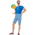 thumbnail image 5 of Smiffys Mens 20s Bathing Suit Costume Set, 5 of 5