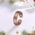 thumbnail image 3 of Pulsera magnética de cobre y anillo para aliviar el dolor del túnel de la artritis Namotu WMZL-1970, 3 of 7
