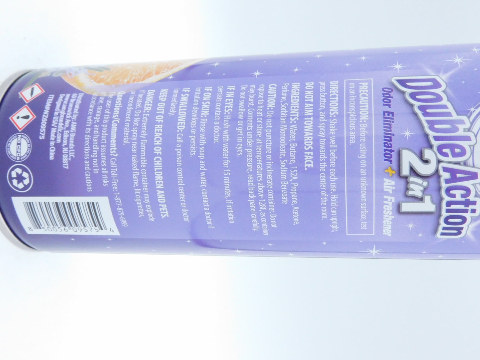 Wizard Double Action 2 in 1 Odor Neutralizer + Air Freshener