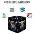 thumbnail image 2 of Taurus Constellation Storage Containers Foldable Basket with Handle, 10.8"x10.5"x10.6", Large Capacity - Storage Bins, Toy Storage, 2 of 6