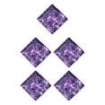 thumbnail image 3 of Qarigey Pañuelo Ropa a juego Head Wrap Bufanda DIY Crafting Cuadrado Moda Bandanas Compras Púrpura Púrpura 5piezas, 3 of 6