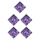 thumbnail image 3 of Sonducket Pañuelo Ropa a juego Head Wrap Bufanda DIY Crafting Cuadrado Moda Bandanas Compras Púrpura Púrpura 5piezas, 3 of 6