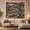 Masonry Blocks, variant on Weathered Stones Across a Staggered Masonry Surface, Cozy Rustic for Nature Lovers, Earthy Rock Decor, Housewarming Gift, Tapestry Wall Hanging for Living Room and Den
