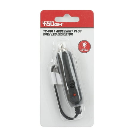 Aluminum 12 Volt Outdoor Step - Hyper Tough 12-VOLT ACCESSORY PLUG WITH LED INDICATOR
