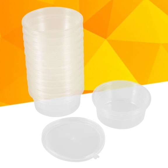 GOOHOCHY Clear Plastic PP Clay Storage Box Set with 12 Containers and Secure Lids, 6.8 x 5 x 3 cm for Craft and Art Supplies Organization