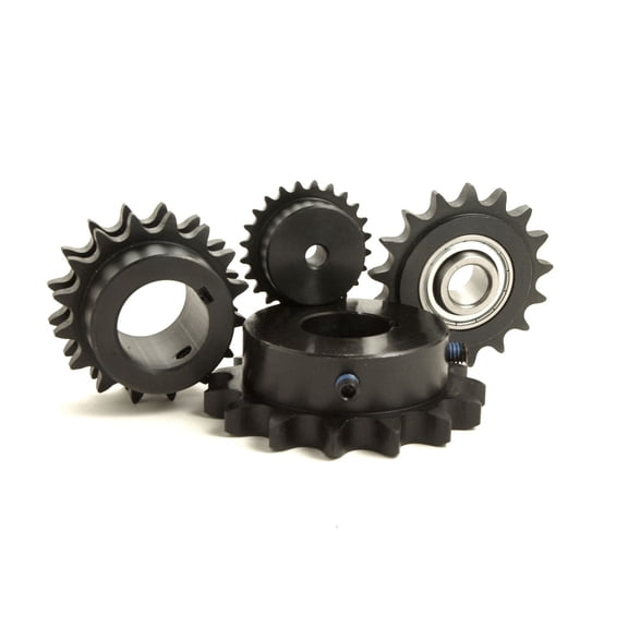 40A13H X 1/2 TTN Sprocket - A Plate - 1/2" Pitch - 13 Teeth - 1/2" Bore