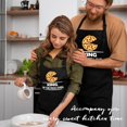 thumbnail image 2 of Funny Pizza Apron with Pockets, Pizza Oven Accessories, Baking Lovers Bakers Gifts Waterproof Adjustable Cooking Apron for Baking Kitchen Dishwashing Grilling, 2 of 6