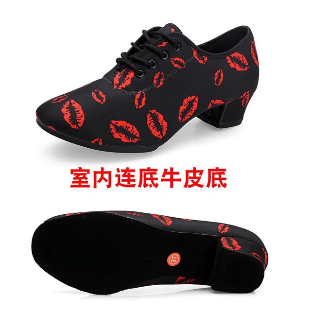 Zapatos de baile Unisex de suela blanda para hombres, mujeres y niñas, baile de salón, zapatos modernos de Salsa para práctica de actuación de Tango Jazz