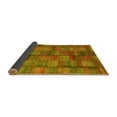 thumbnail image 2 of Ahgly Company Indoor Rectangle Abstract Yellow Contemporary Area Rugs, 7' x 10', 2 of 4