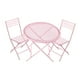 thumbnail image 2 of Accesorios para jardín de hadas, mesa y sillas de exterior para casa de muñecas, muebles para casa de muñecas Rosa, 2 of 7