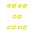 thumbnail image 3 of Anillo de Mango de Raqueta de Tenis Soidarity 2 Piezas Silicona Amarillo, 3 of 6