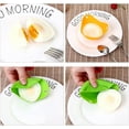 thumbnail image 2 of Space-Saving Design Egg Poacher Cups, Nonstick Silicone Egg Poaching Cups With Ring Standers, Bpa Free, 4 Pack, Perfect For Small Kitchen Spaces, 2 of 7