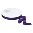 thumbnail image 3 of Uxcell 1" 25 Yard Velvet Ribbon Polyester Single Face Spool Gift Wrap Craft Decoration, Purple, 3 of 6