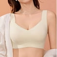 thumbnail image 4 of IROINNID Wireless Bras for Women's No Underwire Comfort Seamless Supportive Bra Raceback Push Up Bralettes Full Coverage Sleep Bras, 4 of 4