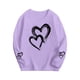 thumbnail image 4 of TaTaai Unisex Printed Round Neck Pullover, Valentine's Day Gift Spring Summer Long Sleeved Base Shirt Gift, 4 of 6