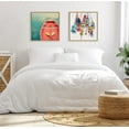 thumbnail image 6 of Kate and Laurel Sylvie Floating on a Cloud Framed Canvas Wall Art by Alicia Bock, 22x22 Natural, Lake House Boat Photography Art for Wall, 6 of 6