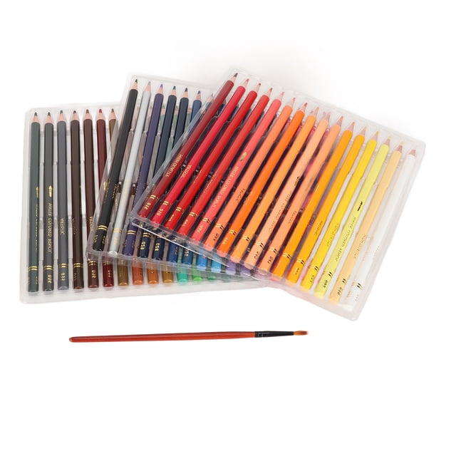 Watercolor Pencils Students Art Colored Pencil Water Soluble Colored Painting Coloring Supplies for Graffiti Intense Colors Vibrant Colors Color Pencil Art Pencil Drawing Pencil