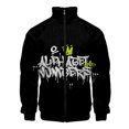 thumbnail image 3 of Chaqueta con estampado 3D de graffiti de colores a la moda para hombre, abrigo de manga larga con patrón de hip hop, chaqueta holgada de calle de otoño, chaquetas con cremallera para niños, 3 of 5