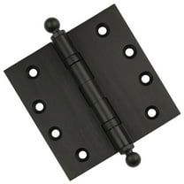 Embassy 4” x 4” Ball Bearing Door Hinge Heavy Duty Hinges Oil Rubbed Bronze with Ball Tips