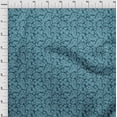 thumbnail image 4 of oneOone Cotton Silk Dark Teal Green Fabric Asian Batik Paisley Sewing Fabric By The Yard Printed Diy Clothing Sewing Supplies 42 Inch Wide, 4 of 4