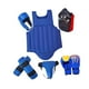 thumbnail image 5 of Set de equipo Sanda con guantes de boxeo para entrenamiento deportivo, taekwondo y artes marciales. Azul S, 5 of 9
