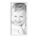 thumbnail image 2 of ArtToFrames 10" x 20" Contemporary White Picture Frame, 10x20 inch White Wood Poster Frame (WOM-4731),  Pack, 2 of 7