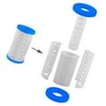 thumbnail image 3 of Todaioua Universal Pool Filter Cartridge Type A/C, 9 Pack Reusable Swimming Pool Filter for Above Ground Pools, Efficient Filtration & Keep The Water Clean, 3 of 4